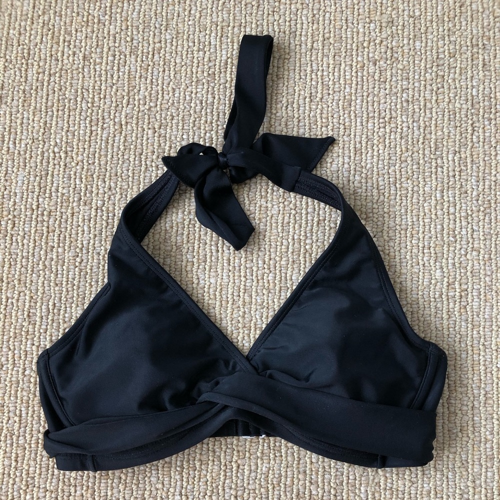 Athleta - black bikini top